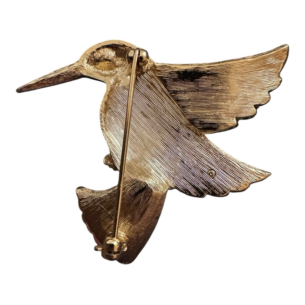 Vintage Avon Hummingbird Broach - Picture 4 of 4